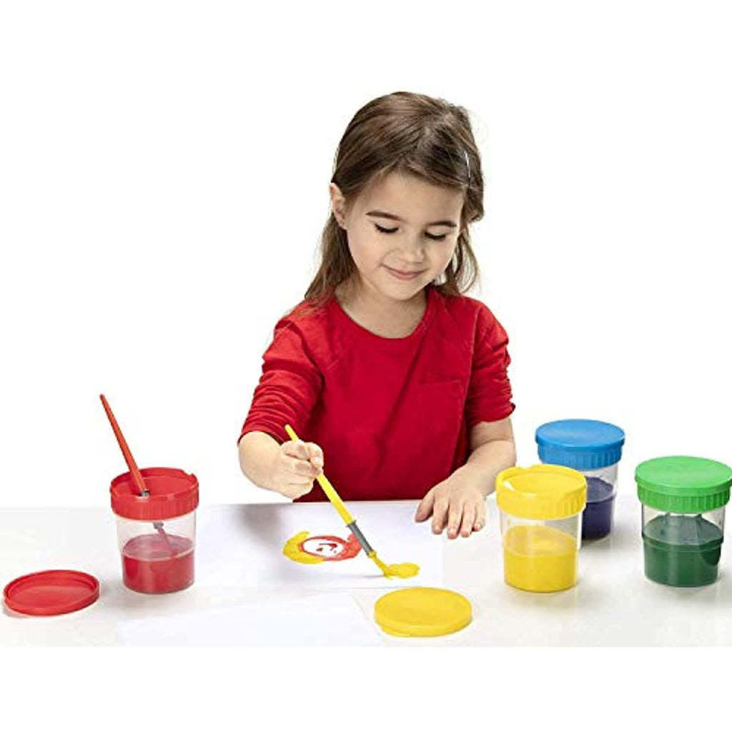 Melissa & Doug Spill Proof Paint Cups, Set of 8 Size: 8 Model: (Newborn, Child, Infant)