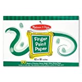 Melissa & Doug Finger Paint Paper Pad (12"x18")