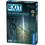Exit: The Abandoned Cabin | Exit: The Game - A Kosmos Game | Kennerspiel Des Jahres Winner | Family-Friendly, Card-Based at-Home Escape Room Experience for 1 to 4 Players, Ages 12+