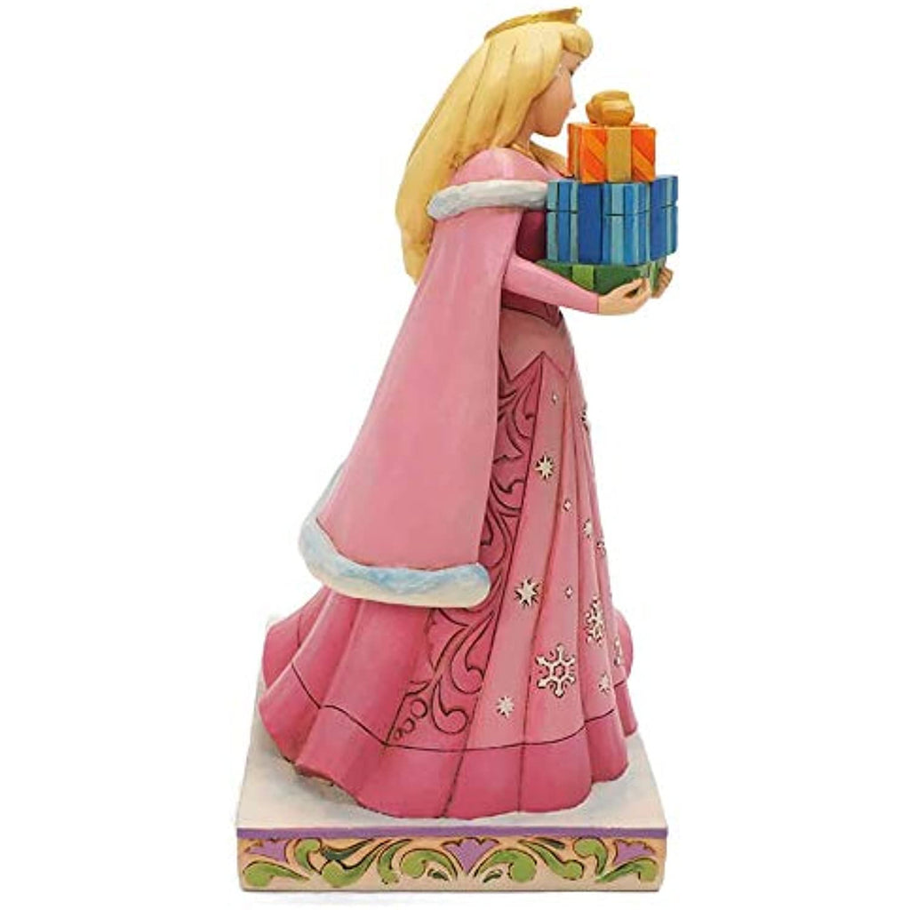 Enesco Disney Traditions By Jim Shore Christmas Aurora Figurine