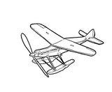 Aviator DeHavilland Canadian DHC-2 Bush Beaver Rubberband Airplane Assembly Kit
