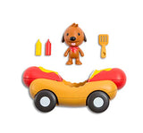 Sago Mini | Children's Set Multi-Coloured Portable Vehicle with Accessories Car Sausage Dog Multicoloured