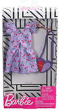 Barbie Complete Looks Doll Clothes, Outfit Dolls Featuring Purple Romper with Cherry Print and Cut-Out Plus 2 Accessories, Gift for 3 to 8 Year Olds