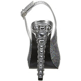 Touch Ups Women's Cupid Platform Pump,Silver,5.5 M US