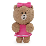 GUND LINE Friends Choco Dangler Hanging Plush Stuffed Animal Bear, Pink, 6"