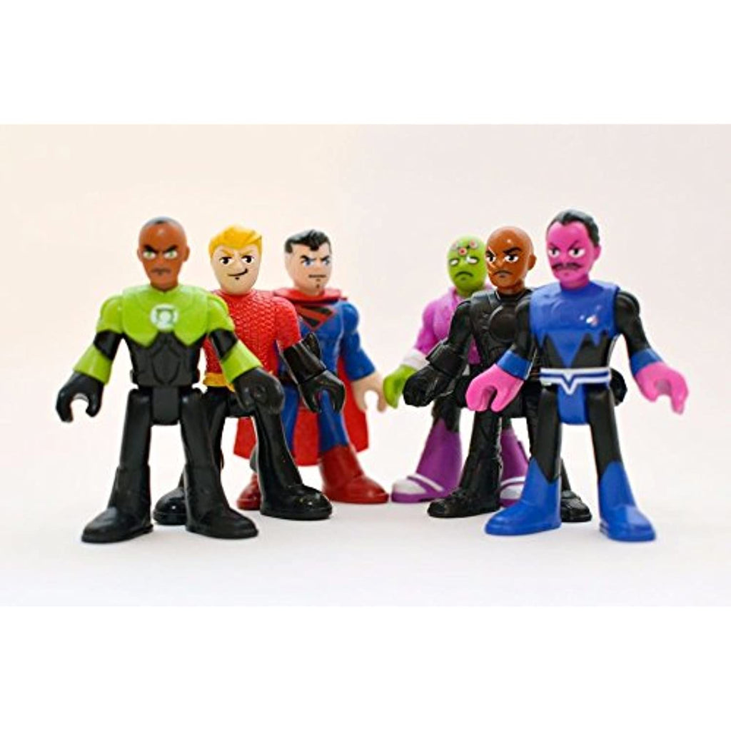 Imaginext DC Super Friends Series 2 Blind Bag Complete Set of 6 Factory Sealed