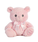 ebba Lil Girl Bear Plush, 10", Pink