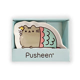 Enesco Pusheen Mermaid Mug bundle with Mermaid Tray and Meowmaid Stickers