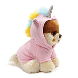 GUND Worlds Cutest Dog Boo Unicorn Outfit Stuffed Animal Plush, 9"