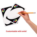 Mattel Giant UNO Family Card Game with 108 Oversized Cards and Instructions, Great Gift for Kids Ages 7 Years and Older