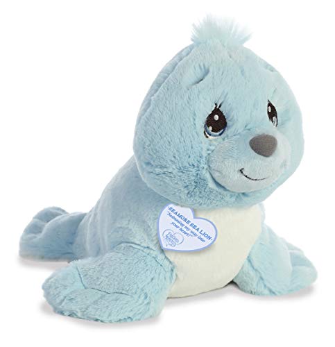 Aurora - Precious Moments - 8.5" Seamore Sea Lion, Blue (15822)