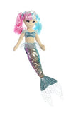 Aurora World Sea Sparkles Rainbow Mermaid Sea Lily Plush