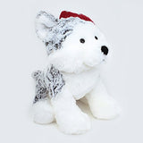 GUND Christmas Flurry Husky Plush, 8"/Medium