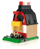 BRIO 33719 Farm Railway Set | Toy Train Set for Kids Age 3 and Up,Green