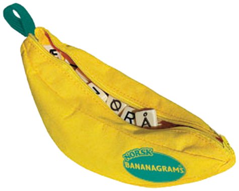 Bananagrams Norwegian Word Board Game