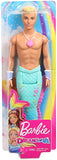 Barbie Dreamtopia Merman Doll, Approx. 12-Inch with Blue Rainbow Tail and Blonde Hair, for 3 to 7 Year Olds
