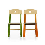 Guidecraft See and Store Table and Chair Set - Kids Furniture, Children's Study Activity Table