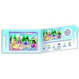Melissa & Doug Take-Along Magnetic Jigsaw Puzzles Travel Toy – Princesses (2 15-Piece Puzzles)