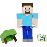 Minecraft Underwater Steve 3.25" scale Video Game Authentic Action Figure with Accessory and Craft-a-block