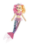 Aurora World Sea Sparkles Rainbow Mermaid Sea Rose Plush
