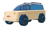 Automoblox Collectible Wood Toy Cars and Trucks—Mini X11 Rivet SUV (Compatible with other Mini and Micro Series Vehicles)