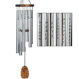 Woodstock Chimes AFVSB The Original Guaranteed Musically Tuned Chime, Silver