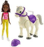 Barbie On The Go Horse & Doll, Pink & Yellow Outfit