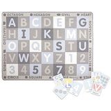Melissa & Doug Jumbo ABC-123 Rug – Neutral