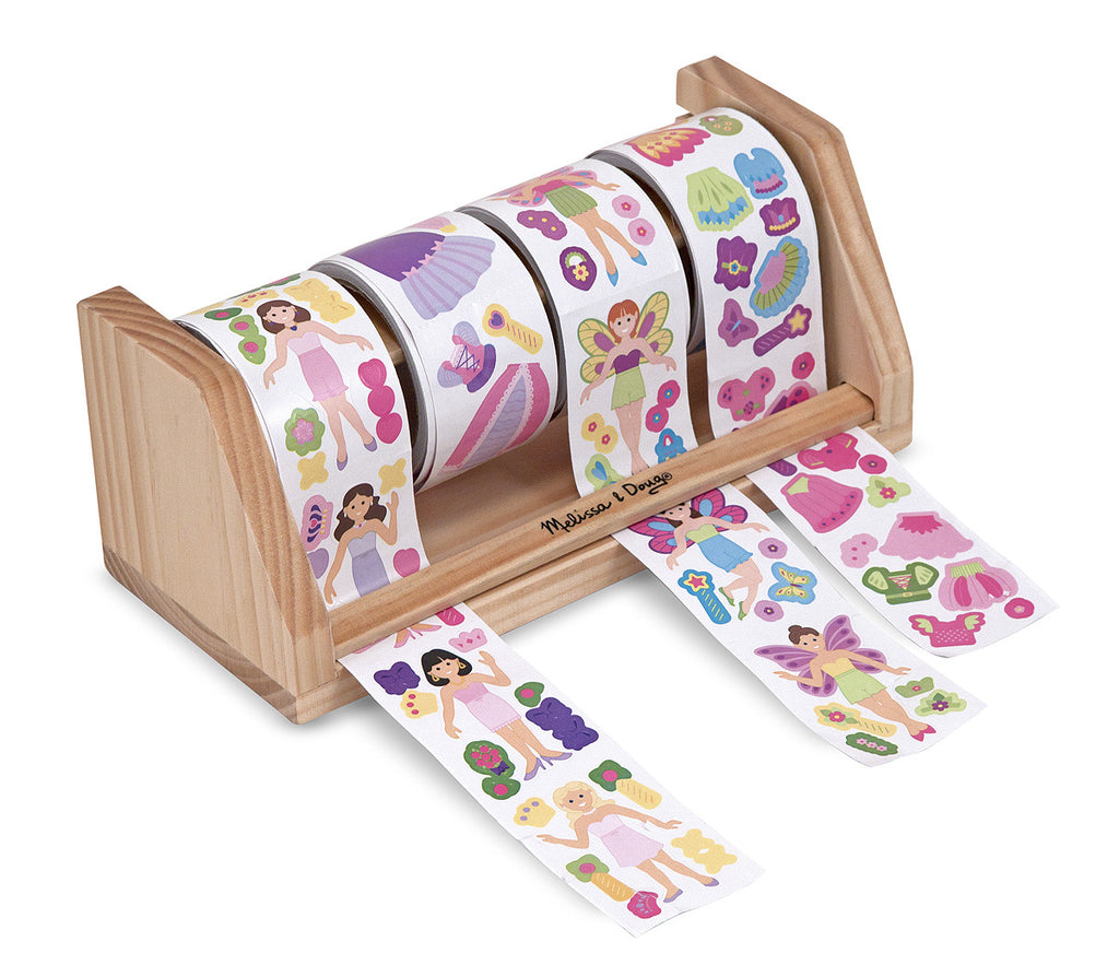 Melissa & Doug Dress-Up Princess & Fairy Sticker Rolls
