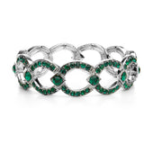 Art Deco Links Bracelet 421B