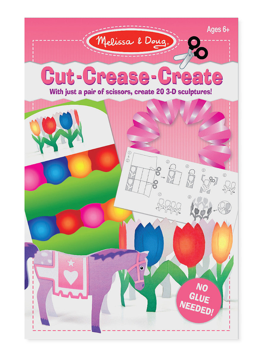 Melissa & Doug Cut Crease Create - Pink 4231