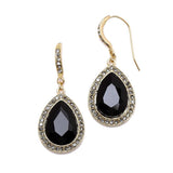 Best Selling Prom or Bridesmaids Pear Shaped Earrings with Crystal Accents 4247E