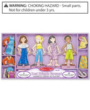 Melissa & Doug Best Friends Forever Deluxe Magnetic Dress-Up Play Set (55+pc)