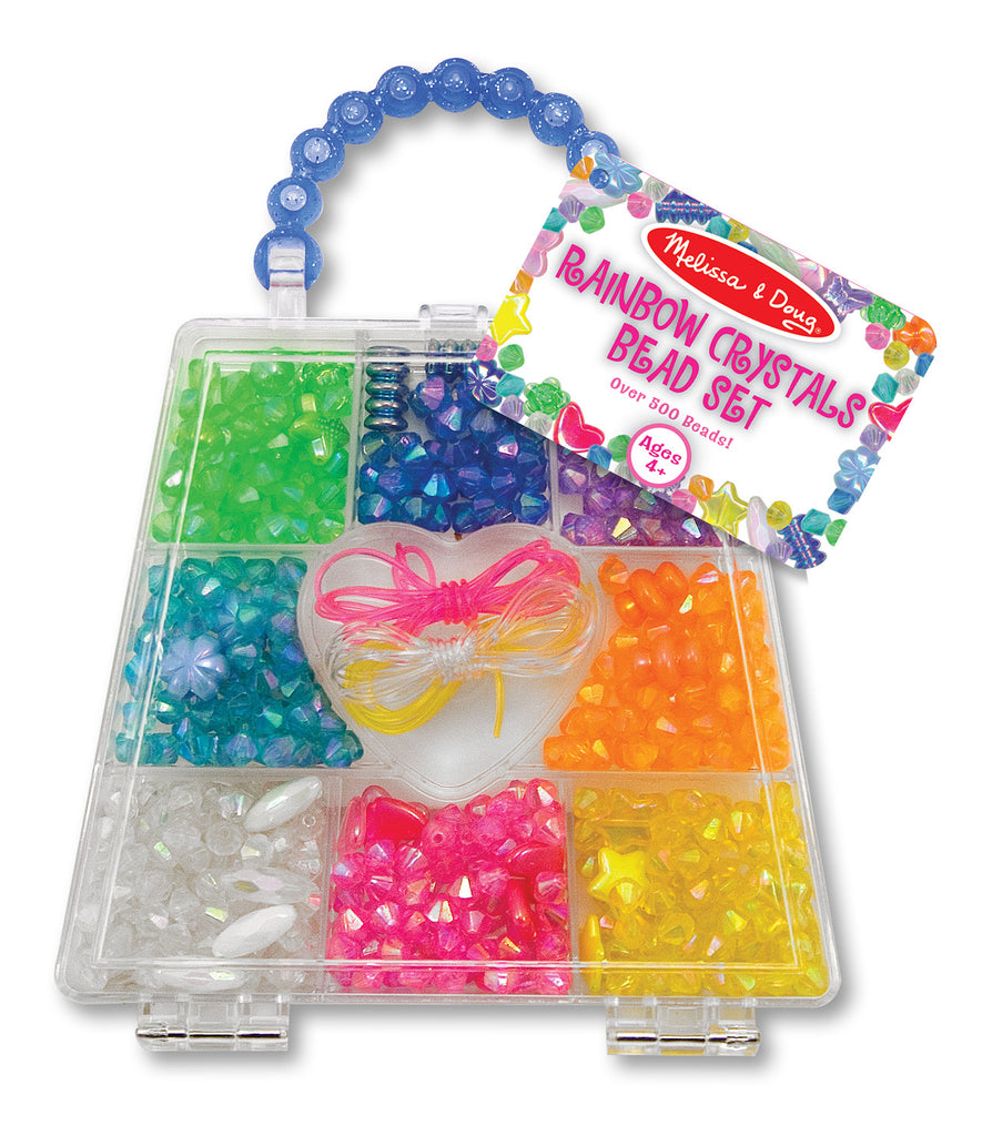 Melissa & Doug Rainbow Crystals Bead Set