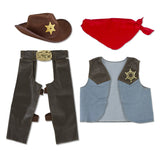 Melissa & Doug Cowboy Role Play Costume Set 4273