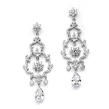 Breathtaking Best-Selling Jewel Encrusted CZ Chandelier Earrings 4278E