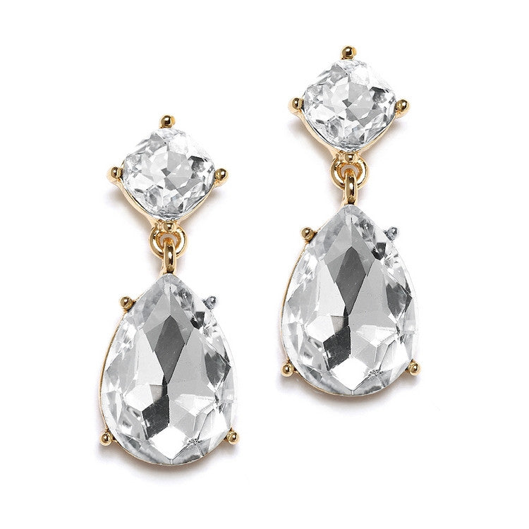 Best-Selling Gold Drop Earrings for Weddings or Proms
