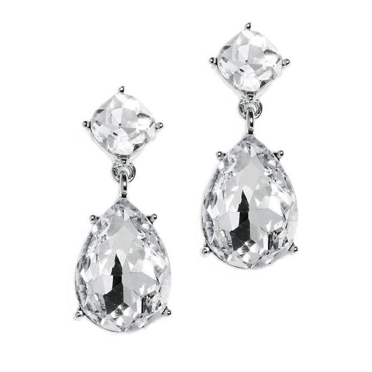 Best-Selling Silver Drop Earrings for Weddings or Proms