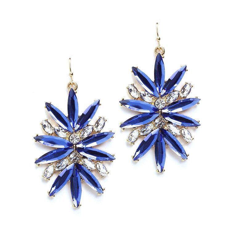 Starburst Bling Earrings for Prom or Homecoming 4294E