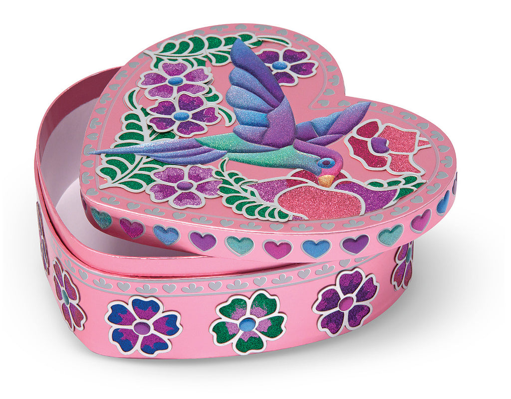 Melissa & Doug Peel & Press Sticker by Number - Sweetheart Treasure Box