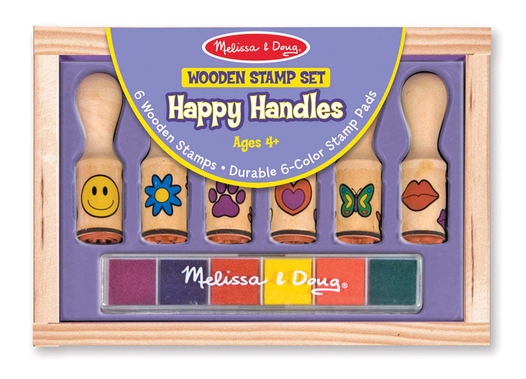 Melissa & Doug Happy Handle Stamp Set