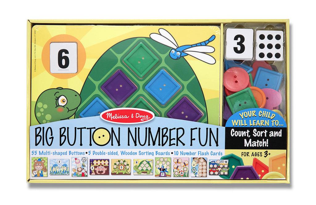 Melissa & Doug Big Button Number Fun 4319