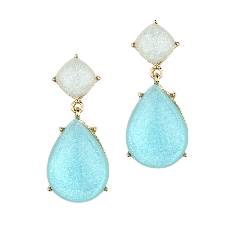 Pear Drop Earring for Prom, Bridesmaids and Homecoming