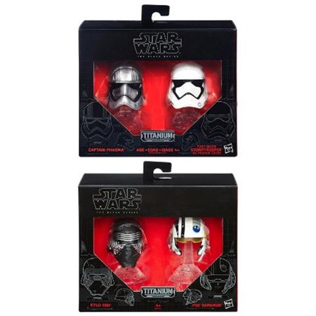 SW: E7: BK Series Die Cast Helmet Ast(6) Hasbro