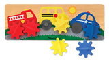 Melissa & Doug Spinning Wheels Gear Toy 3043