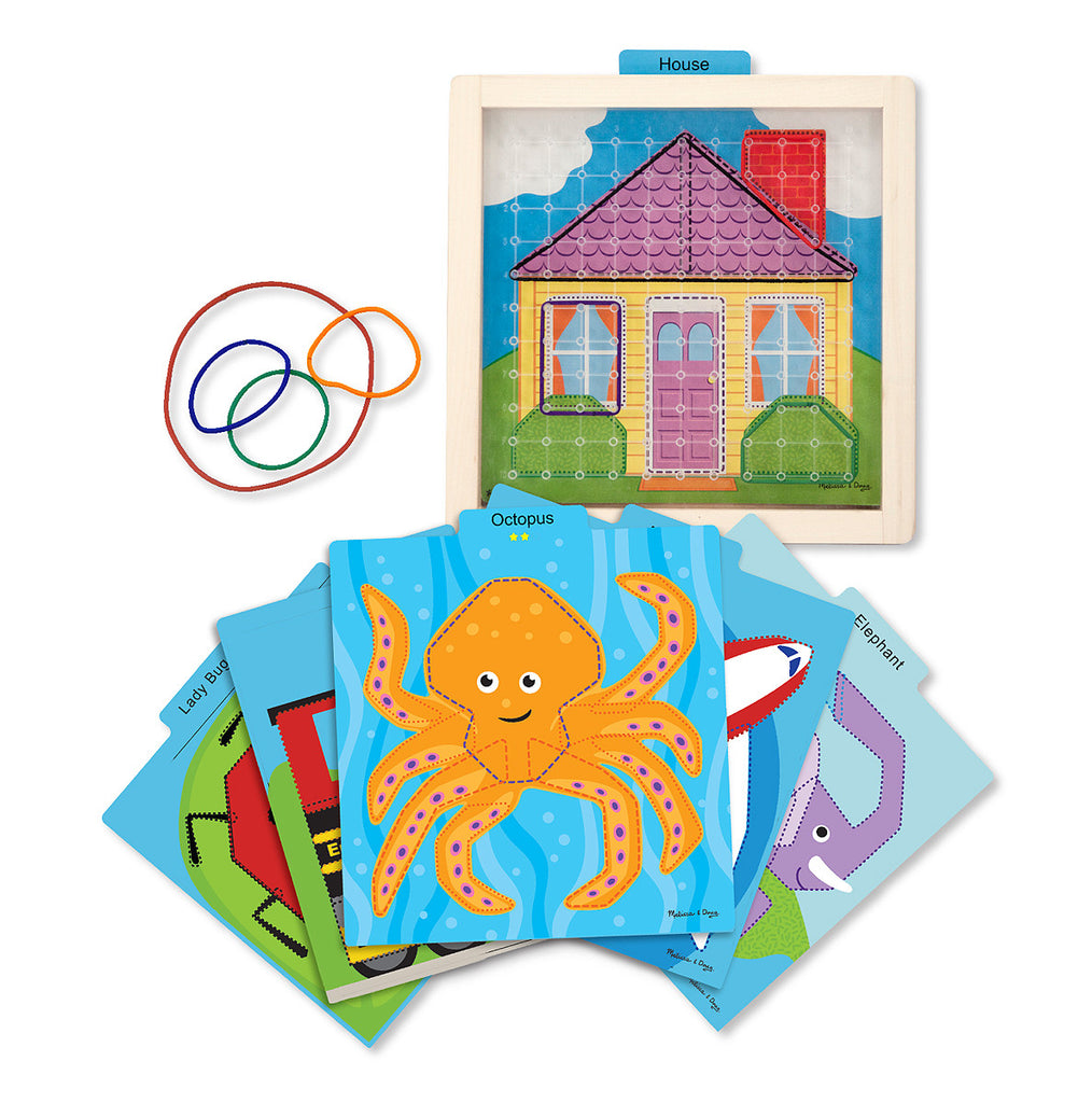Melissa & Doug Stretch & Match Geoboard