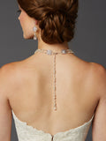 Pearl and Filigree 2-Row Bridal Back Necklace 4397N-LTI-CR-S