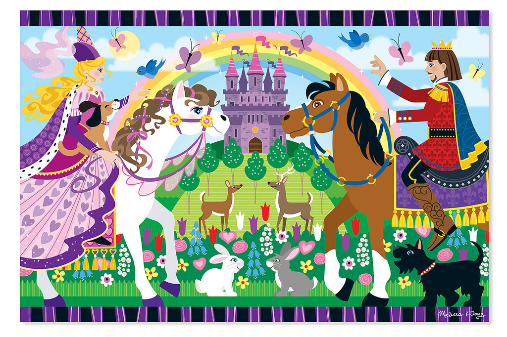 Melissa & Doug Fairy Tale Friendship Floor Puzzle (24 pc)