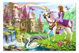 Melissa & Doug Fairy Tale Castle Floor Puzzle (48 pc)