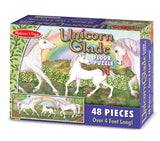 Melissa & Doug Unicorn Glade Floor Puzzle (48 pc)